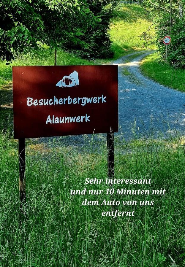 FEWO Blick Mylau 80m2 - Nähe Freizeitpark Plohn&Göltzschtalbrücke - Ruhige Lage - Wald - Wandern - Rad fahren Reichenbach im Vogtland Exterior foto